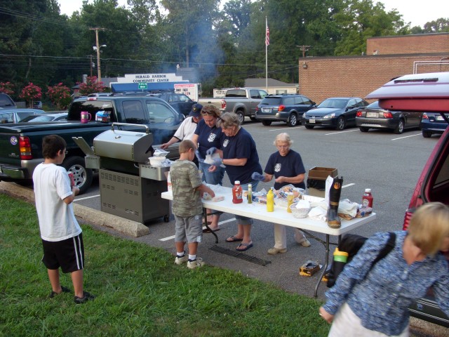 Chefs at the concert 2008