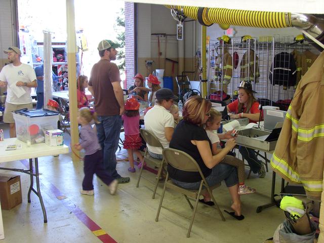 Finger Printing at the 2010 Open House